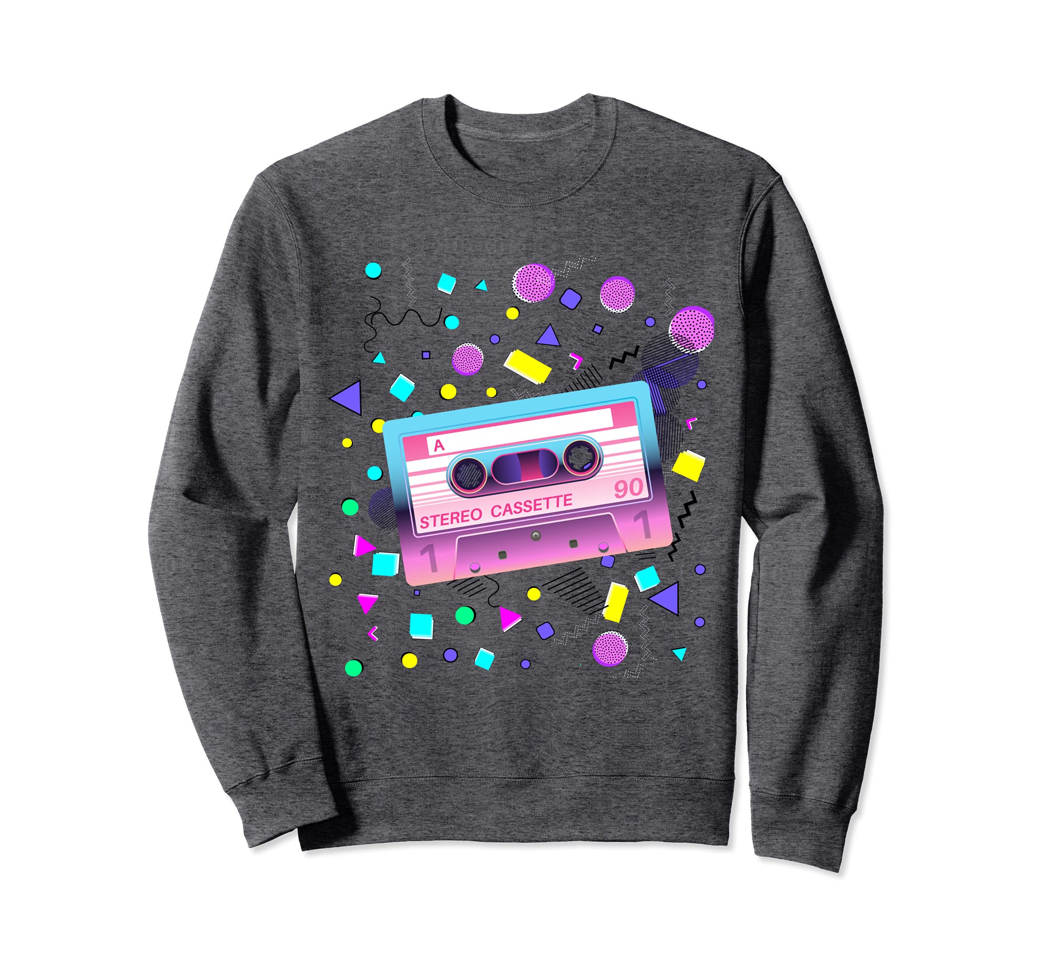 Cassette Tape Costume 90S Sweatshirt - Novelty Apparel Men Women - T-Shirt, Sweatshirt, Hoodie