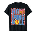 Coquette Bow Game Day Baseball Hit T-Shirt - Aesthetic Graphic Men Women - T-Shirt, Sweatshirt, Hoodie