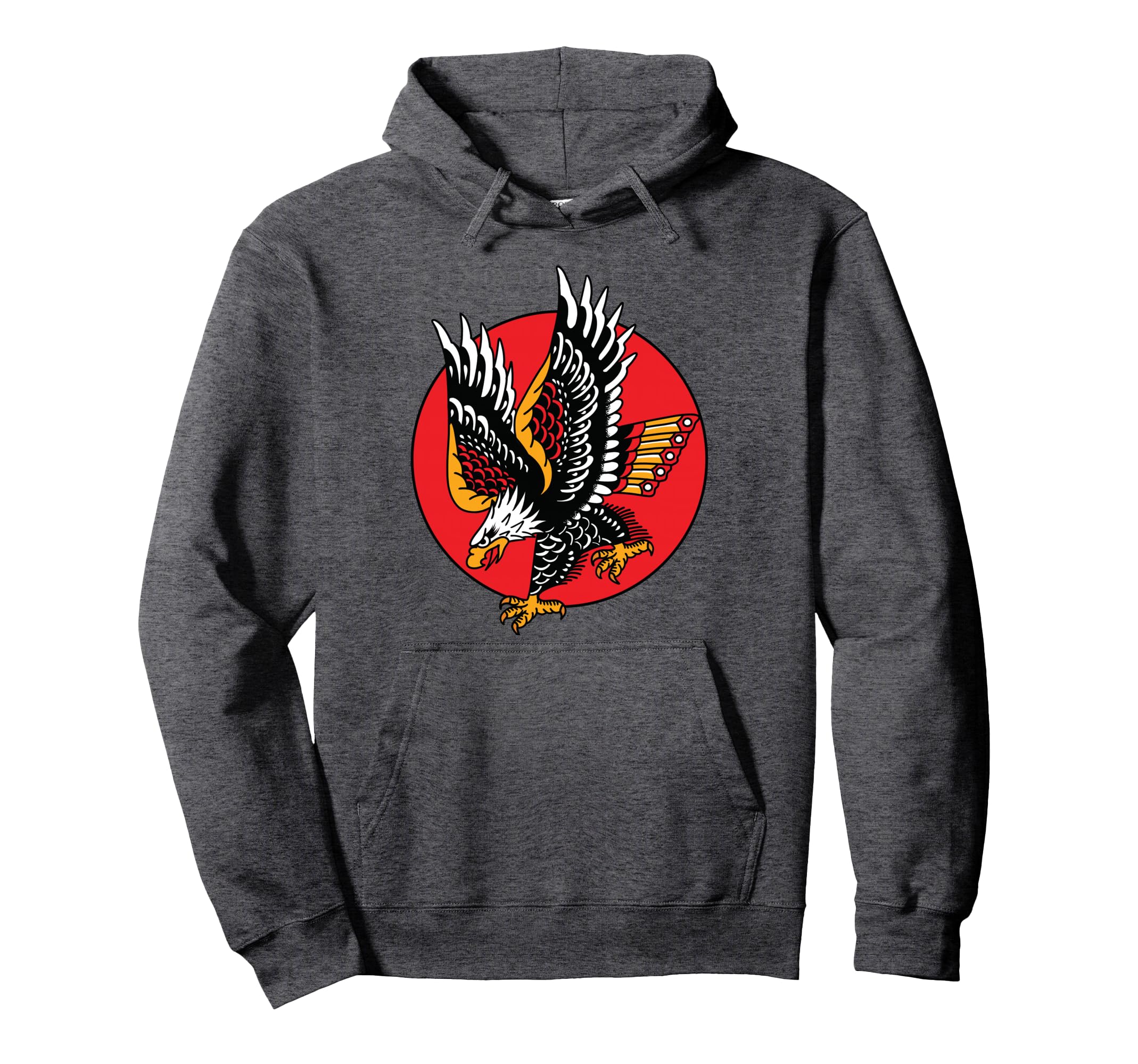 Eagle American Traditional Tattoo Ink Hoodie - Fun Novelty Design Unisex - T-Shirt, Sweatshirt, Hoodie