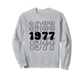47 Year Old Groovy 47Th Birthday Sweatshirt - Novelty Apparel for Adults - T-Shirt, Sweatshirt, Hoodie