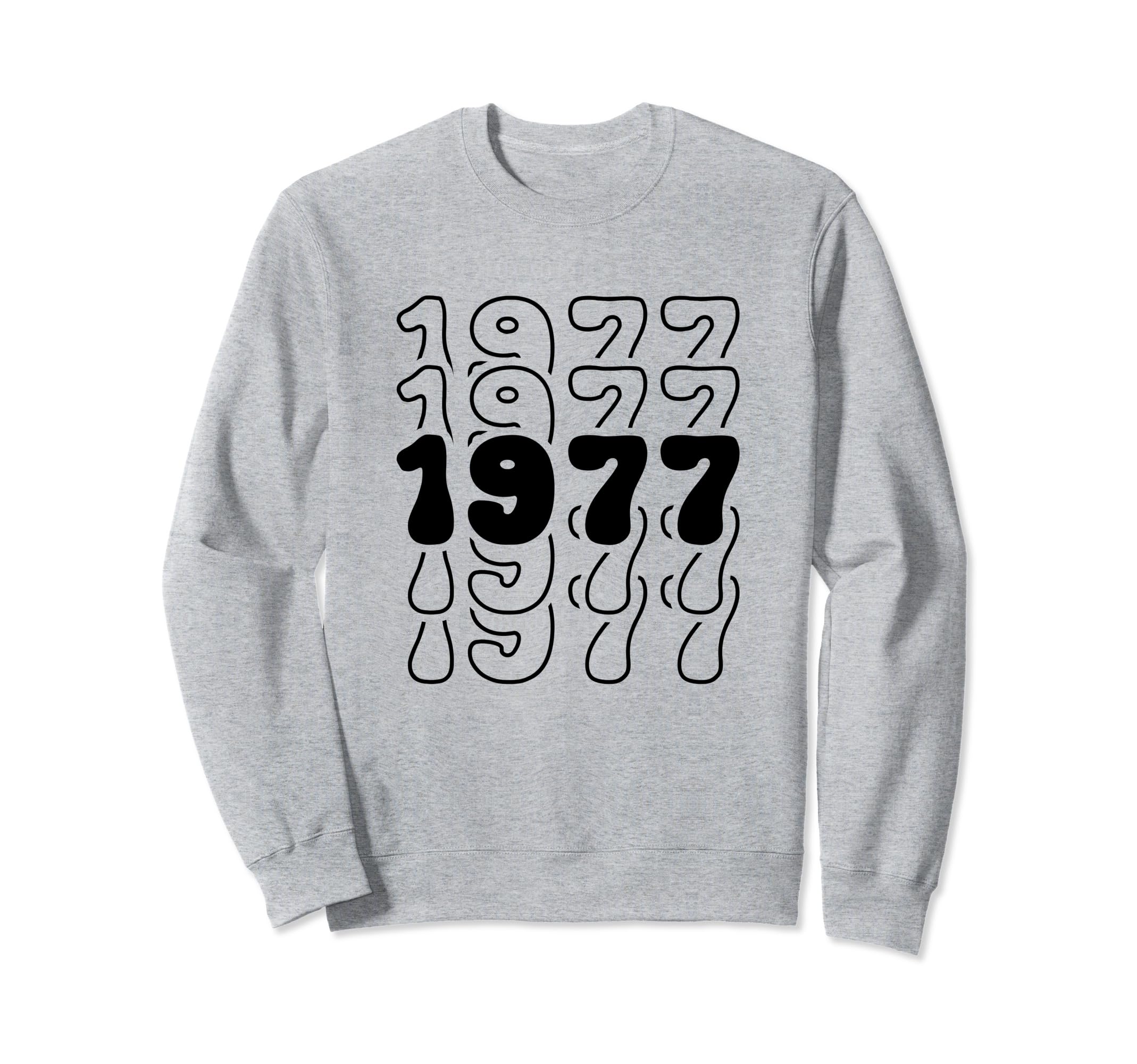 47 Year Old Groovy 47Th Birthday Sweatshirt - Novelty Apparel for Adults - T-Shirt, Sweatshirt, Hoodie