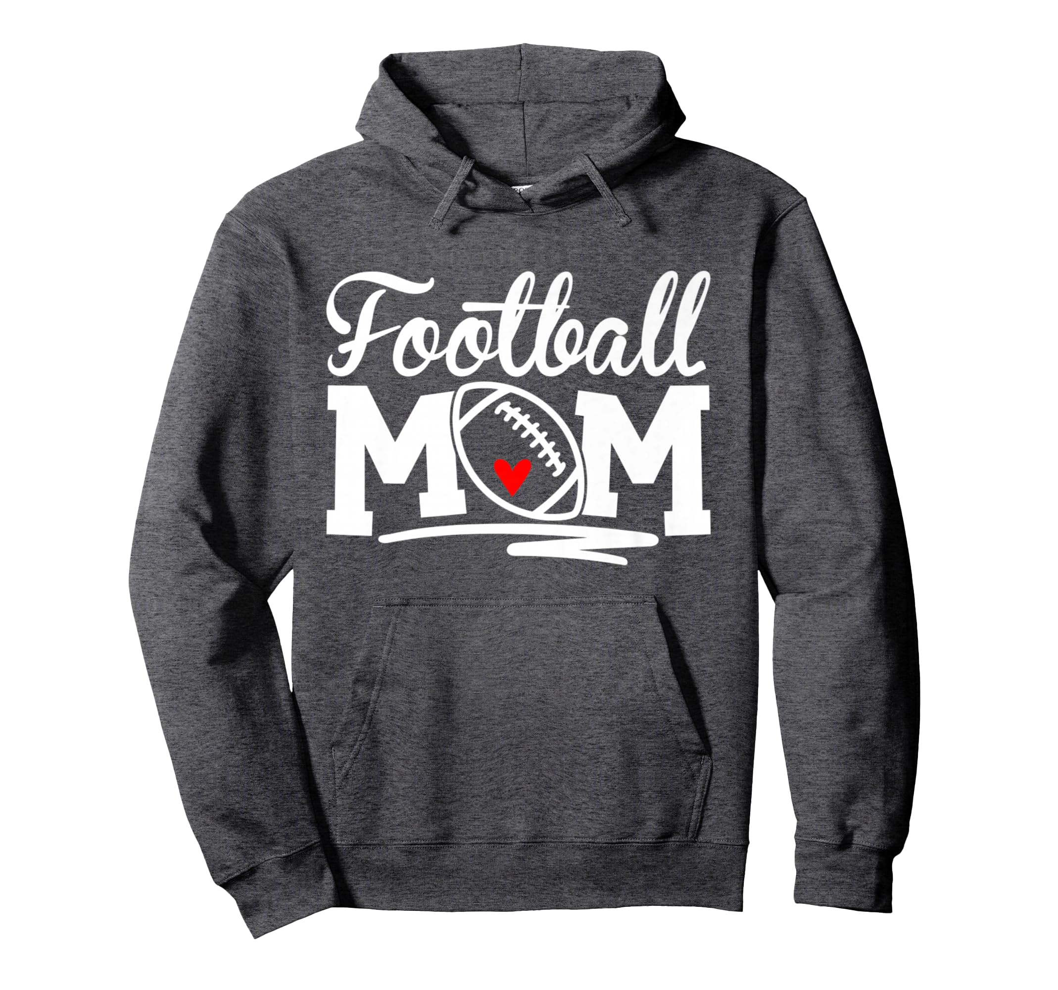 Football Mom Leopard Football Love Hoodie - Trendy Graphic for Adults - T-Shirt, Sweatshirt, Hoodie