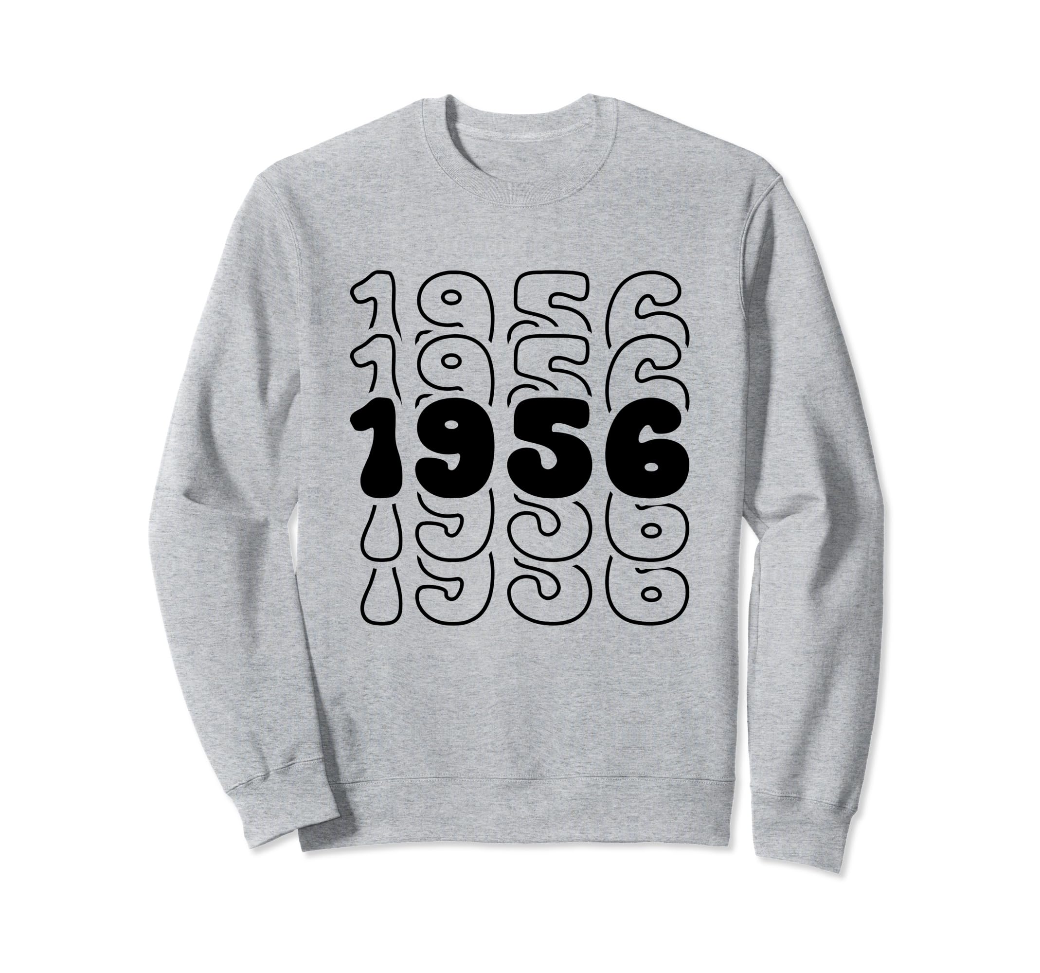 68 Year Old Groovy 68Th Birthday Sweatshirt - Trendy Graphic Men Women - T-Shirt, Sweatshirt, Hoodie