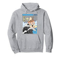 Instant Ramen Noodles Surfing Japanese Hoodie - Fun Novelty Design Unisex - T-Shirt, Sweatshirt, Hoodie