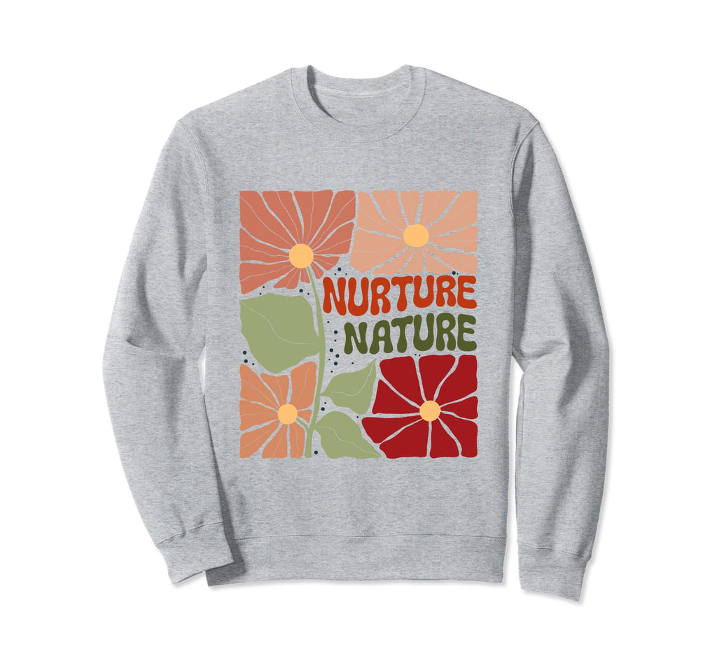 Boho Minimalistic Nature Lover Sweatshirt - Novelty Apparel Men Women - T-Shirt, Sweatshirt, Hoodie