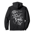 Back Y2K Streetwear Skull Hoodie - Graphic Print for Adults - T-Shirt, Sweatshirt, Hoodie
