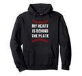 Mom Baseball Gift Mom Catcher Hoodie - Graphic Print for Adults - T-Shirt, Sweatshirt, Hoodie