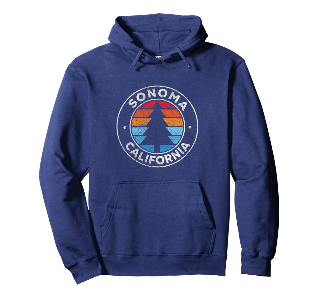 Sonoma California Ca 70S Hoodie - Unique Graphic Men Women - T-Shirt, Sweatshirt, Hoodie