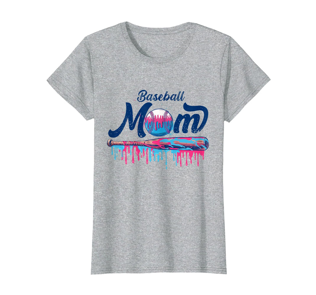 Baseball Drip Ice Cream Dripping T-Shirt - Fun Novelty Design Men Women - T-Shirt, Sweatshirt, Hoodie