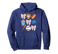Baseball Coquette Bow Baseball Mom Game Day Hoodie - Unique Graphic Unisex - T-Shirt, Sweatshirt, Hoodie