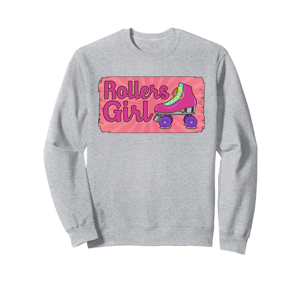 70S 80S Skating Roller Skates Sweatshirt - Fun Novelty Design Men Women - T-Shirt, Sweatshirt, Hoodie