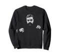 Zapata Faded And Distressed Sweatshirt - Aesthetic Graphic for Adults - T-Shirt, Sweatshirt, Hoodie