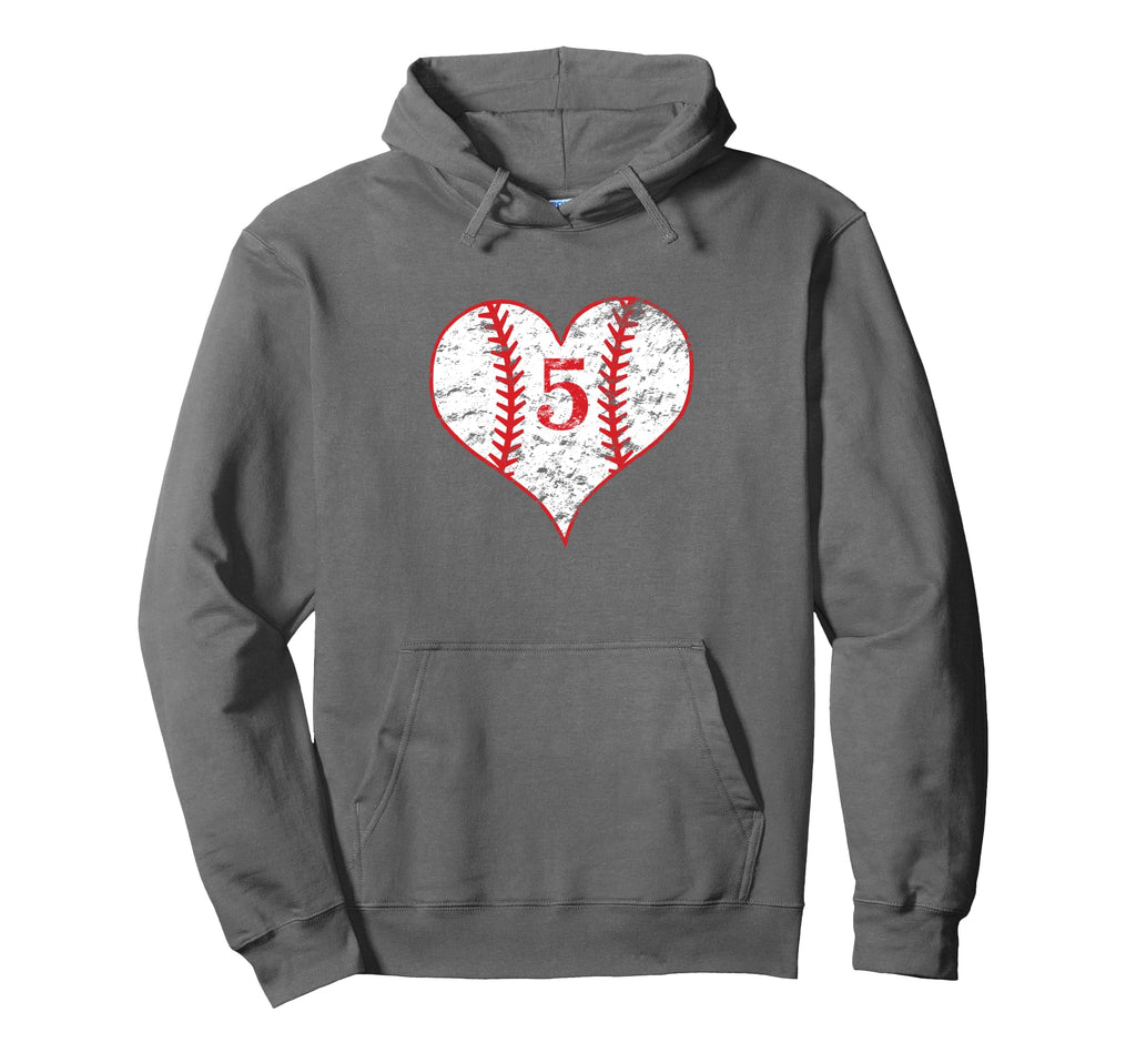 Love Baseball Mom 5 5Th Birthday Hoodie - Novelty Apparel Men Women - T-Shirt, Sweatshirt, Hoodie
