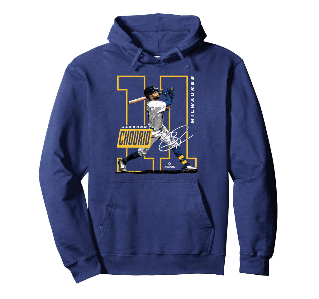 Jackson Chourio Milwaukee Mlb Baseball Hoodie - Fun Novelty Design Unisex - T-Shirt, Sweatshirt, Hoodie
