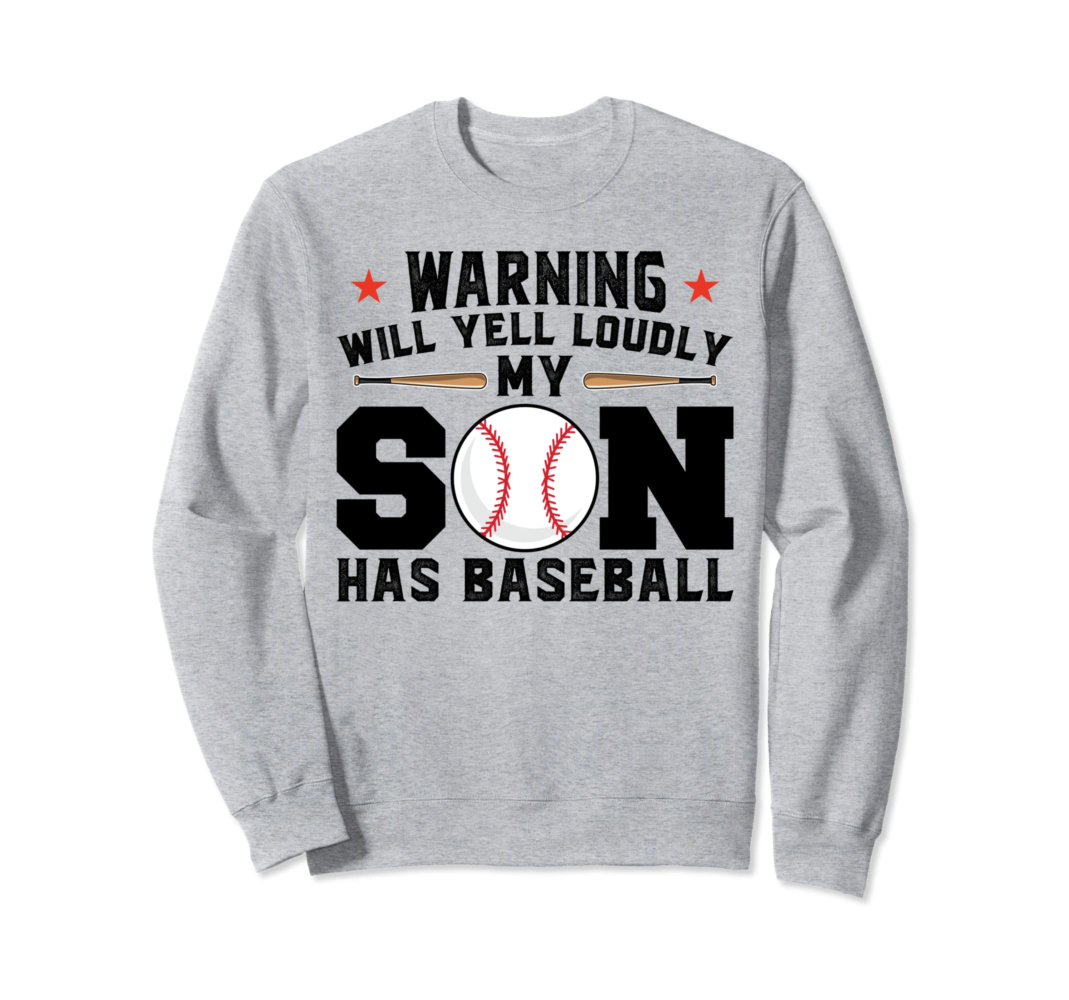 Warning Will Yell Son Has Sweatshirt - Streetwear Style for Adults - T-Shirt, Sweatshirt, Hoodie