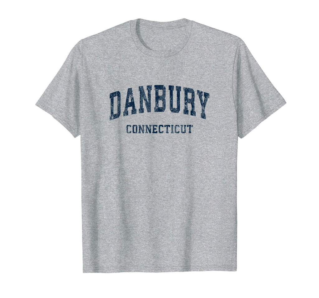 Danbury Connecticut Ct Varsity T-Shirt - Fun Novelty Design for Adults - T-Shirt, Sweatshirt, Hoodie