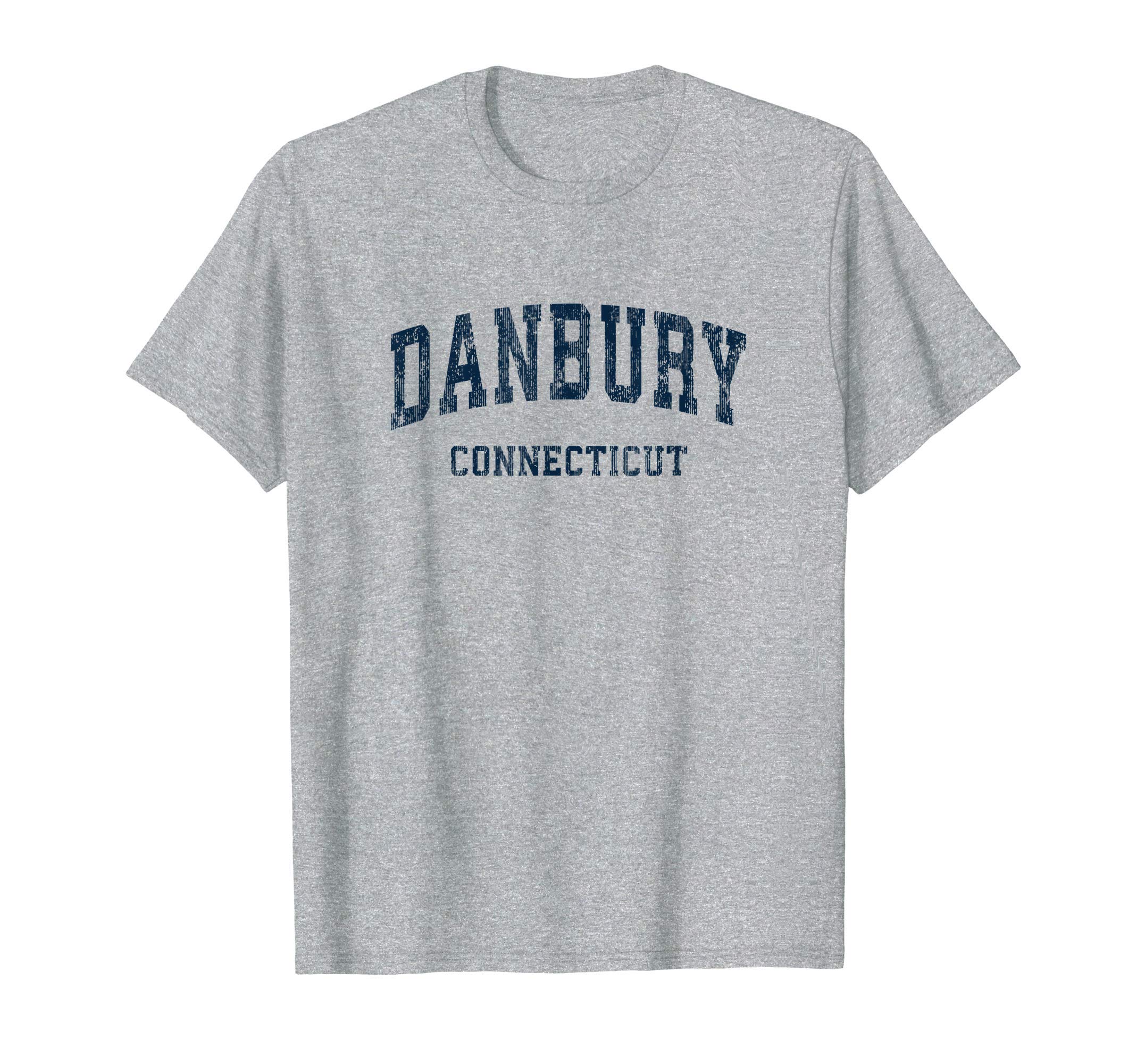Danbury Connecticut Ct Varsity T-Shirt - Fun Novelty Design for Adults - T-Shirt, Sweatshirt, Hoodie
