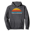 Telluride Sunset Hoodie - Minimalist Print for Adults - T-Shirt, Sweatshirt, Hoodie