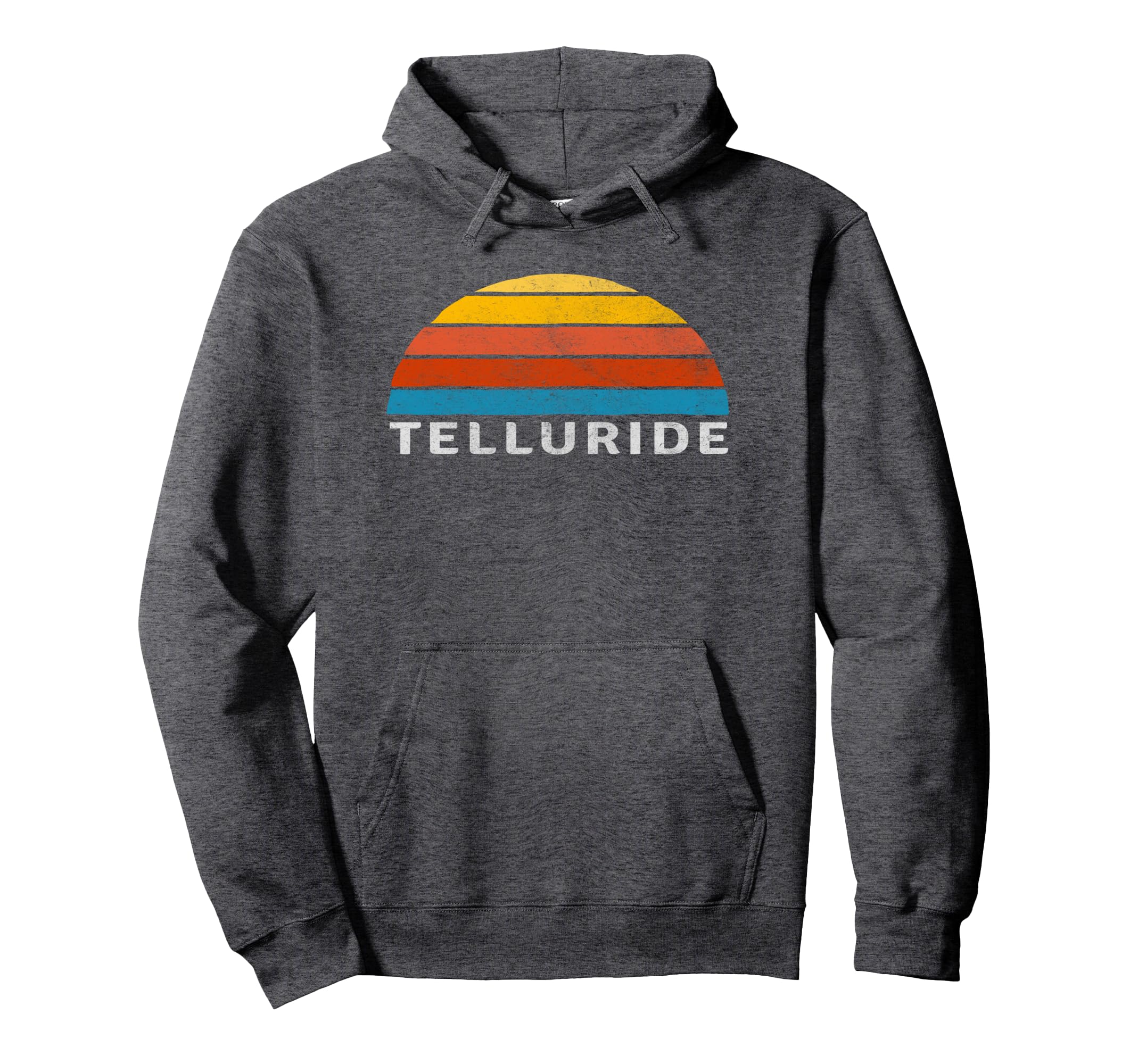 Telluride Sunset Hoodie - Minimalist Print for Adults - T-Shirt, Sweatshirt, Hoodie