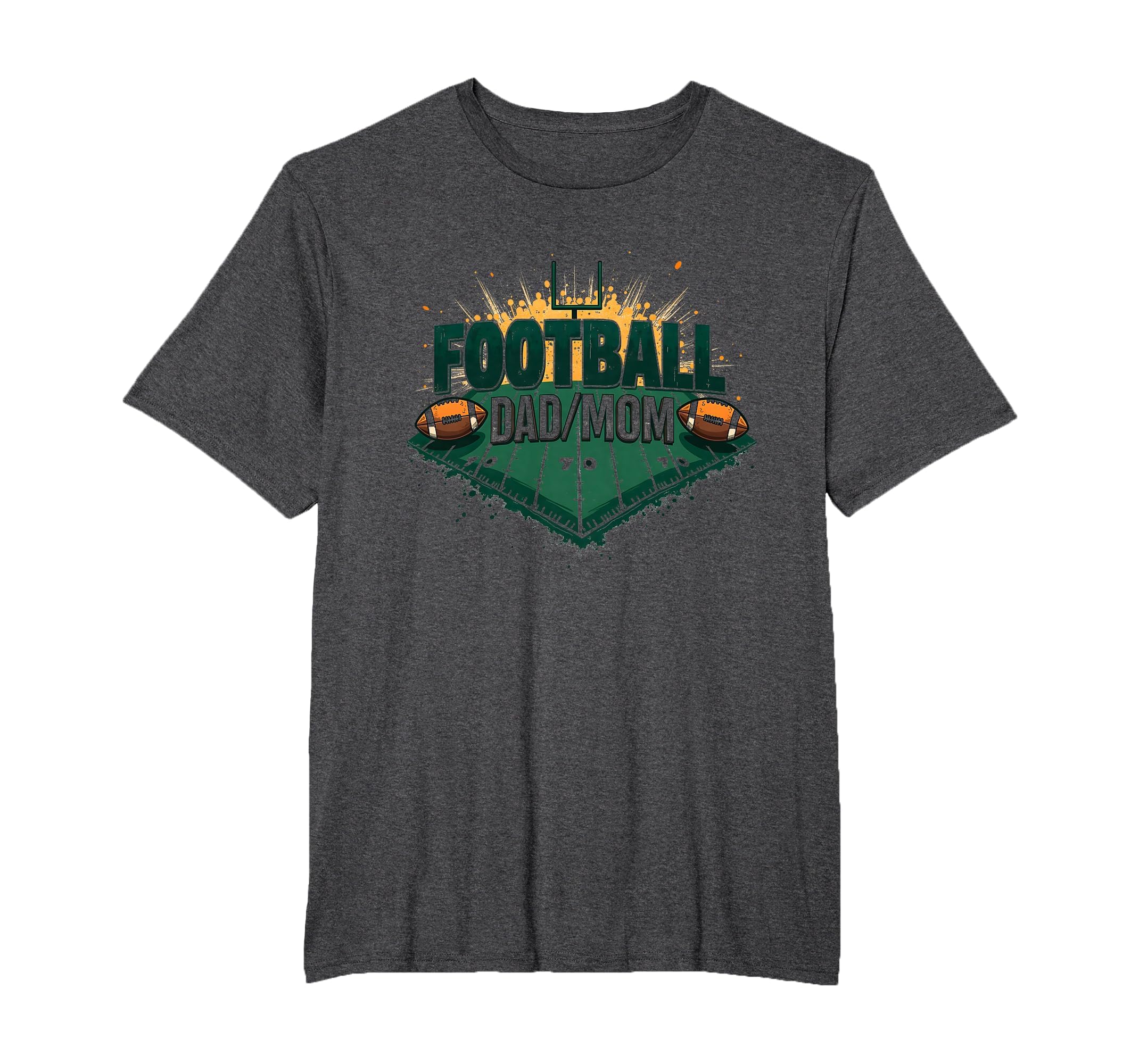 Football Dad Mom Proud Parent Game Day T-Shirt - Trendy Graphic Unisex - T-Shirt, Sweatshirt, Hoodie