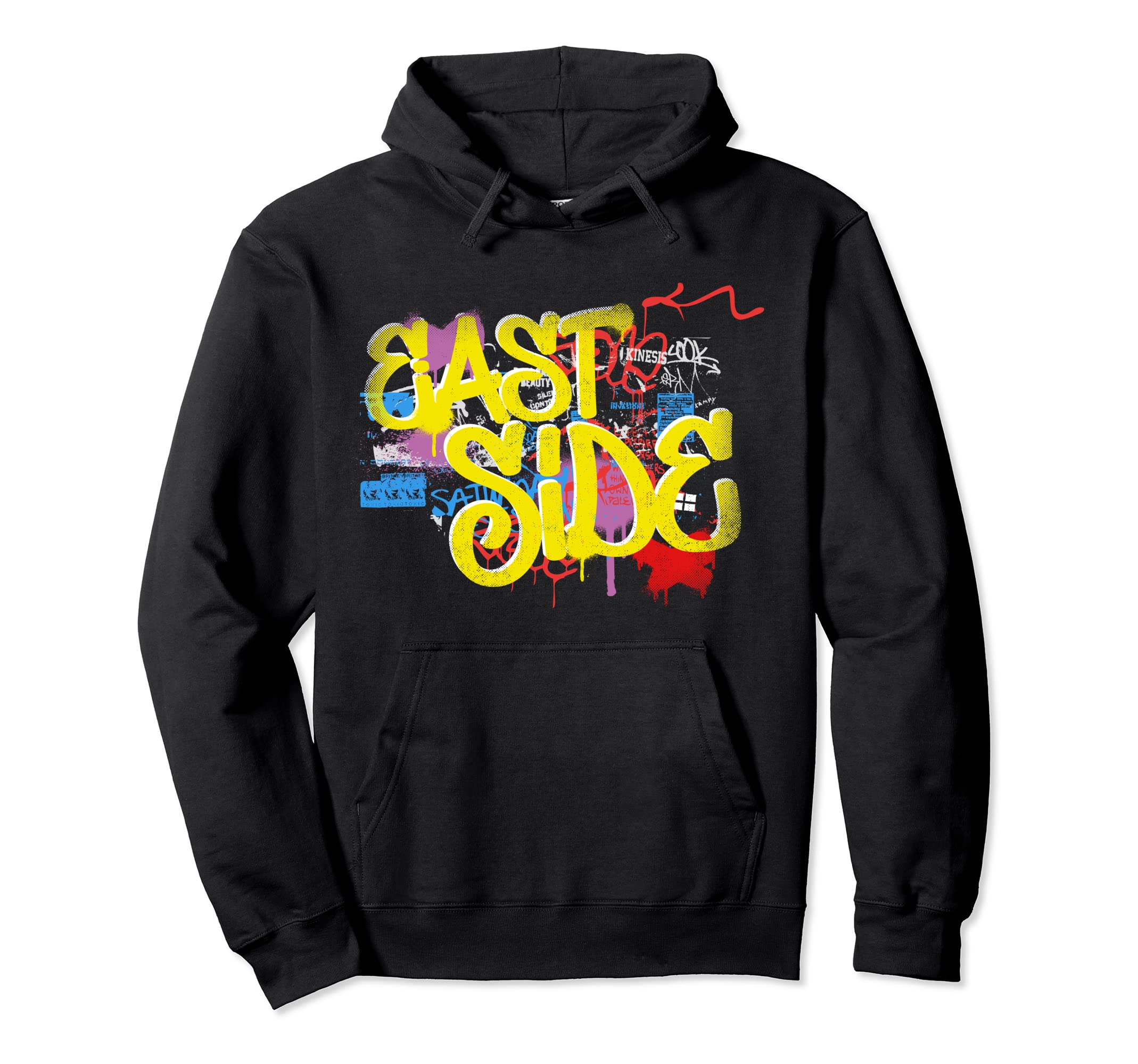 Fresh East Side 80S 90S Hip Hop Rap Old Hoodie - Unique Graphic for Adults - T-Shirt, Sweatshirt, Hoodie