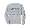 Coquette American Baseball Sideline Sweatshirt - Minimalist Print Unisex - T-Shirt, Sweatshirt, Hoodie