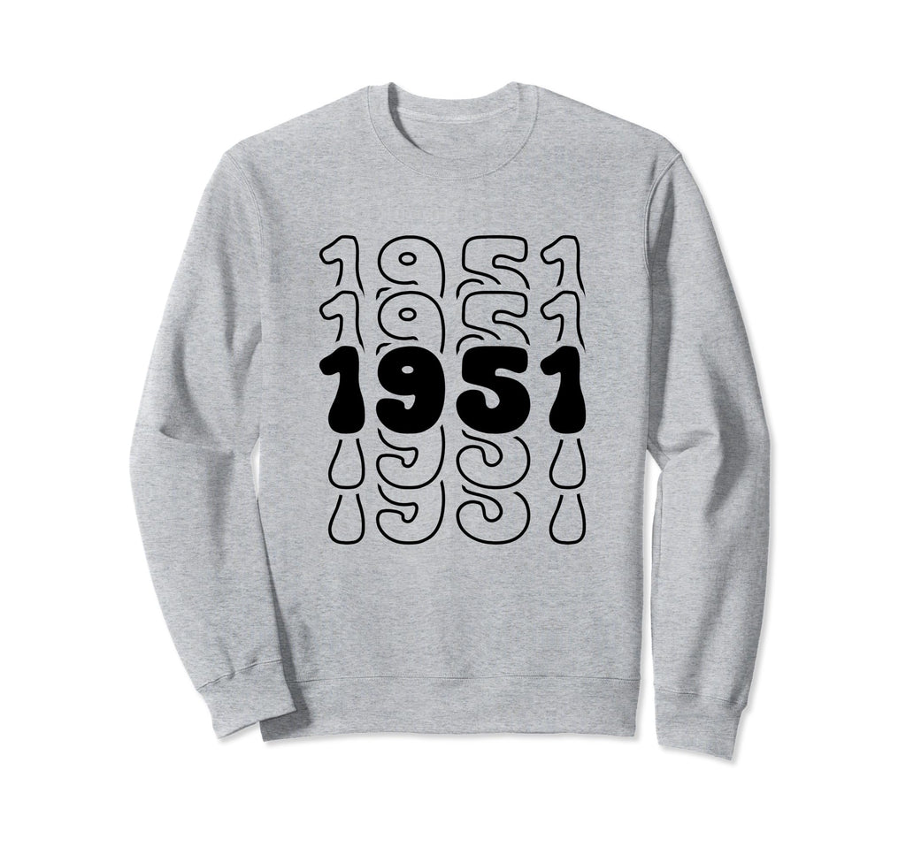 73 Year Old Groovy 73Rd Birthday Sweatshirt - Trendy Graphic for Adults - T-Shirt, Sweatshirt, Hoodie
