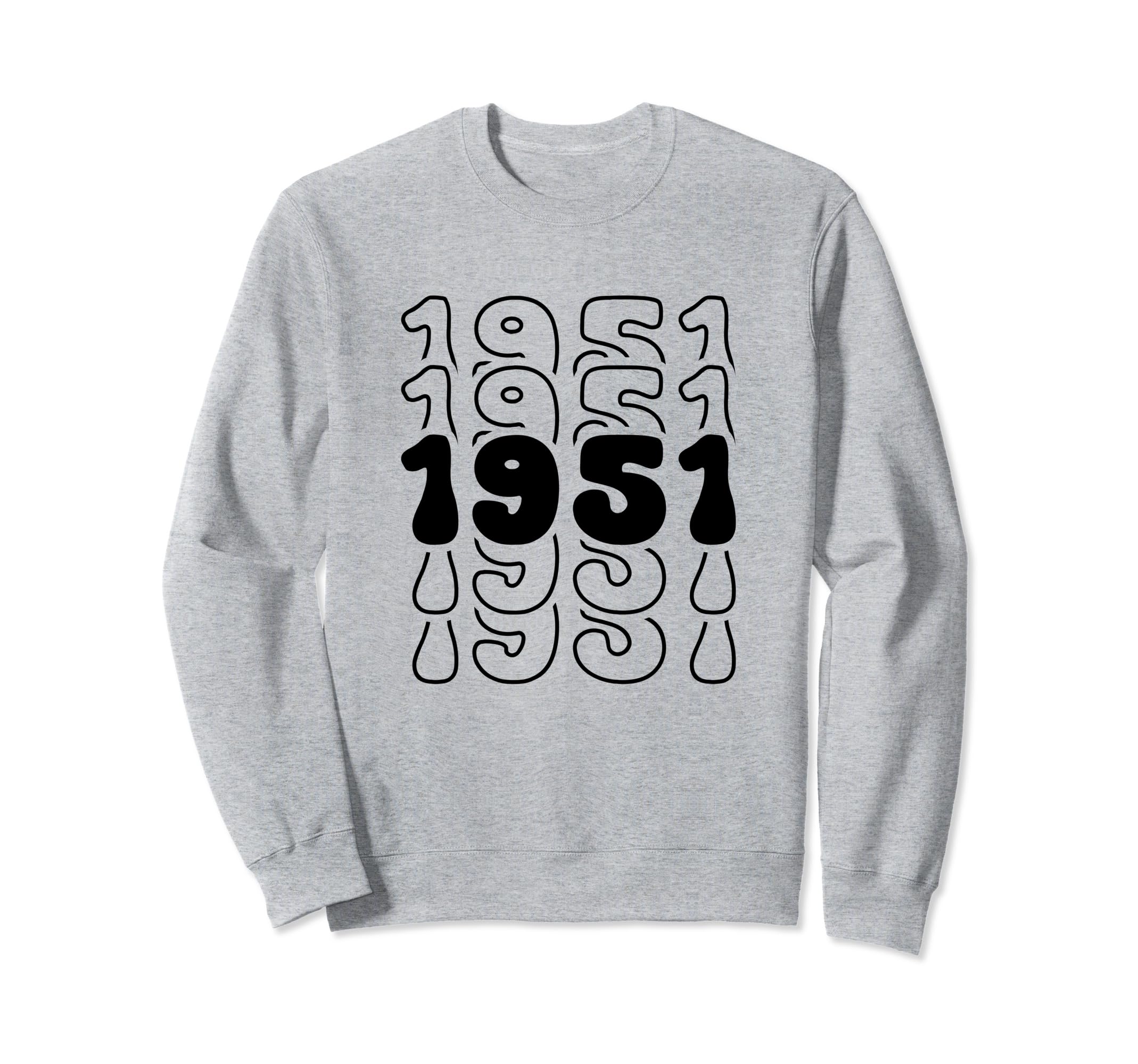 73 Year Old Groovy 73Rd Birthday Sweatshirt - Trendy Graphic for Adults - T-Shirt, Sweatshirt, Hoodie