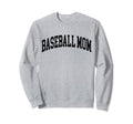 Baseball Mom Baseball Sweatshirt - Minimalist Print Unisex - T-Shirt, Sweatshirt, Hoodie