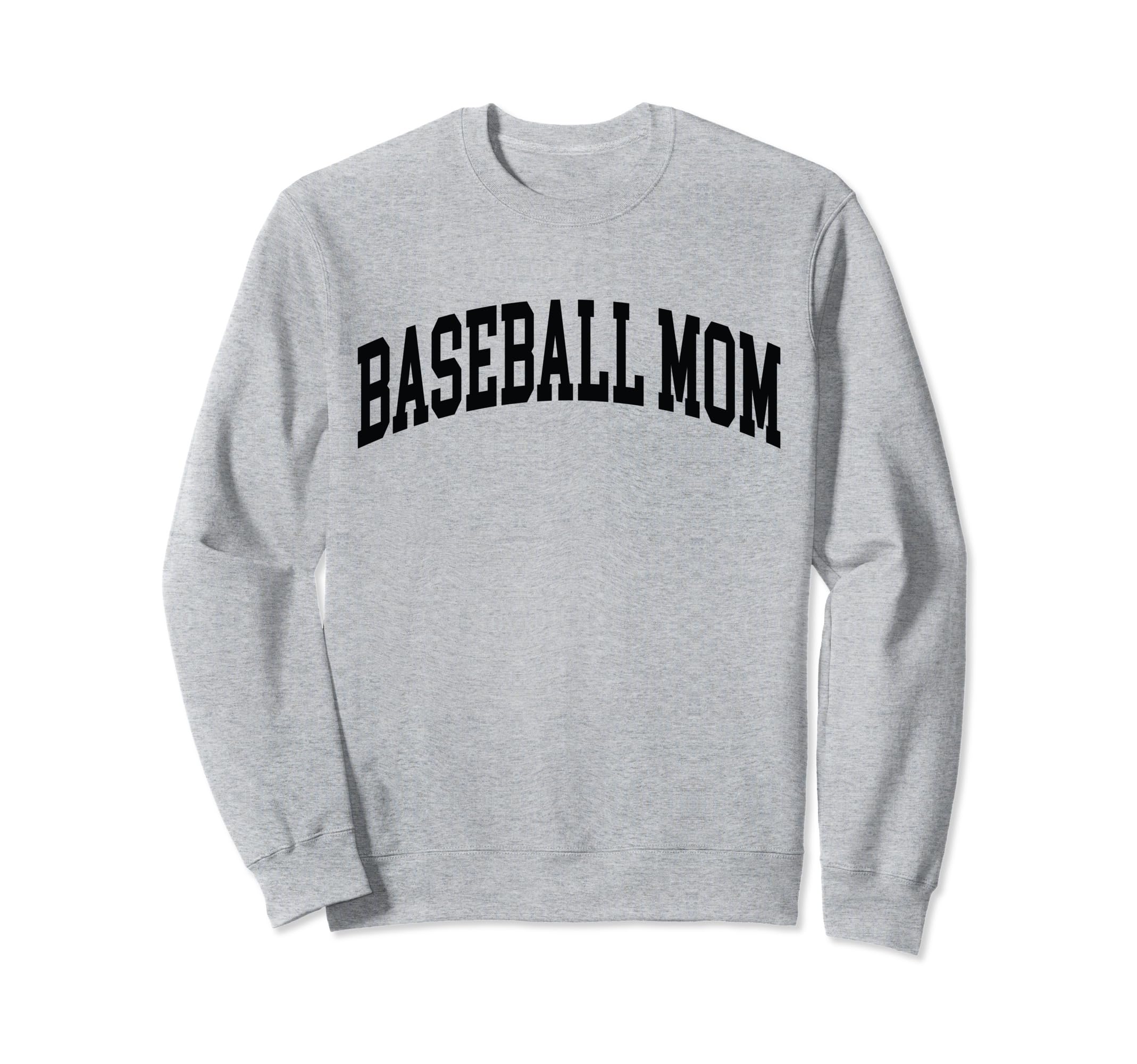 Baseball Mom Baseball Sweatshirt - Minimalist Print Unisex - T-Shirt, Sweatshirt, Hoodie