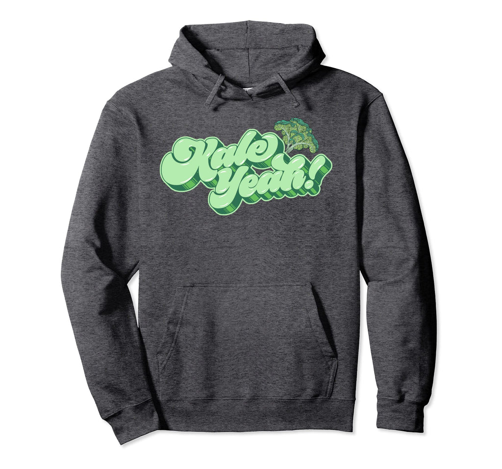 Kale Ja Funny 70S Script Typography Hoodie - Graphic Print for Adults - T-Shirt, Sweatshirt, Hoodie