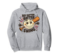 Hey Batter Batter Swing Baseball Mom Dad Hoodie - Aesthetic Graphic Unisex - T-Shirt, Sweatshirt, Hoodie
