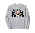 Baseball Mom Raising Ballers Sweatshirt - Casual Everyday Wear for Adults - T-Shirt, Sweatshirt, Hoodie