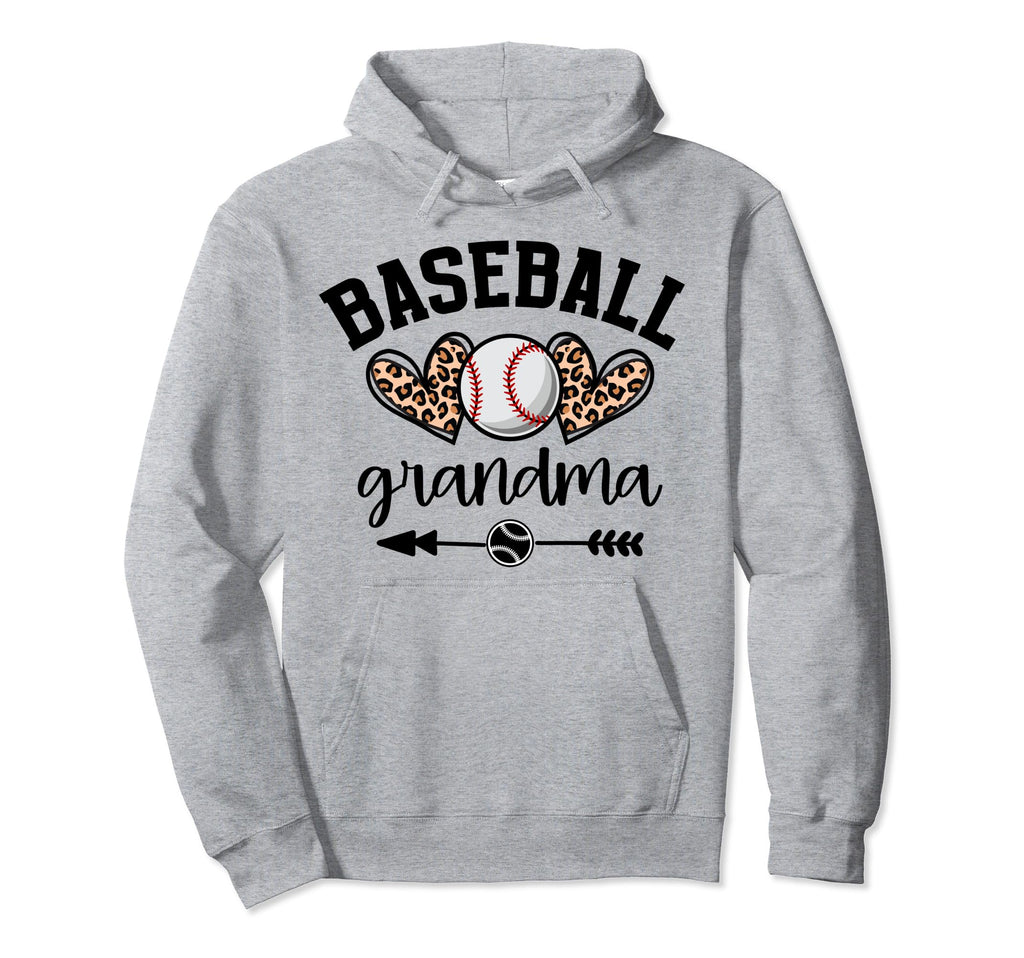 Baseball Grandma Womens Baseball Game Hoodie - Fun Novelty Design Unisex - T-Shirt, Sweatshirt, Hoodie