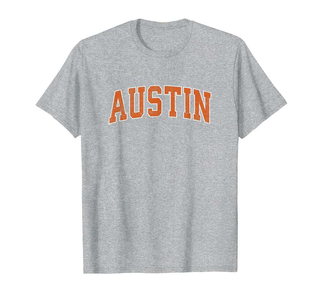 Austin Texas Tx Athletic Sports T-Shirt - Fun Novelty Design Men Women - T-Shirt, Sweatshirt, Hoodie