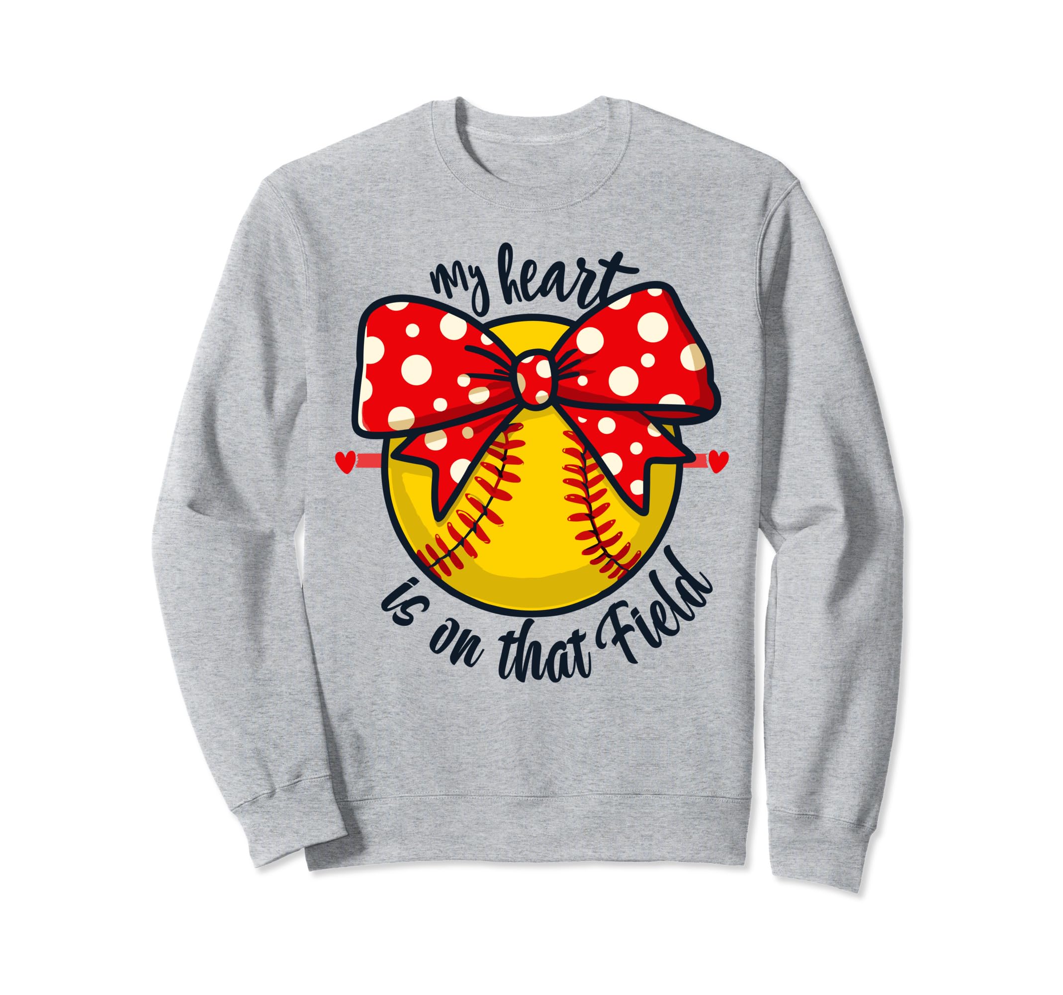 My Heart Is That Field Baseball Sweatshirt - Streetwear Style Unisex - T-Shirt, Sweatshirt, Hoodie