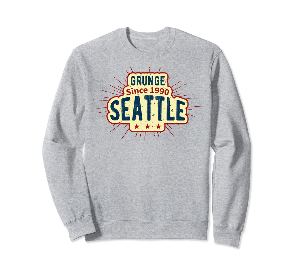 90S Grunge Seattle Present Hoodie - Aesthetic Graphic for Adults - T-Shirt, Sweatshirt, Hoodie