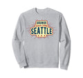 90S Grunge Seattle Present Hoodie - Aesthetic Graphic for Adults - T-Shirt, Sweatshirt, Hoodie