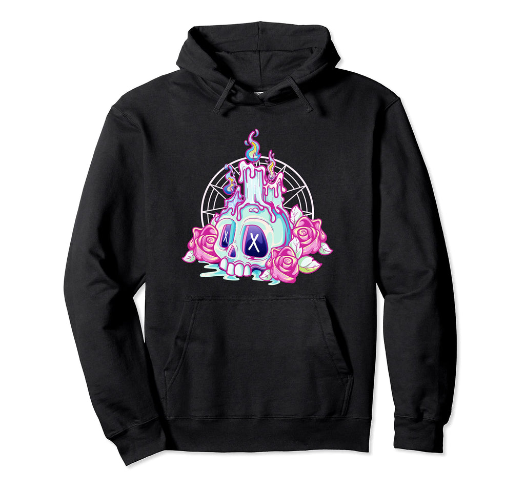 Kawaii Pastel Goth Creepy Wicca Hoodie - Casual Everyday Wear for Adults - T-Shirt, Sweatshirt, Hoodie