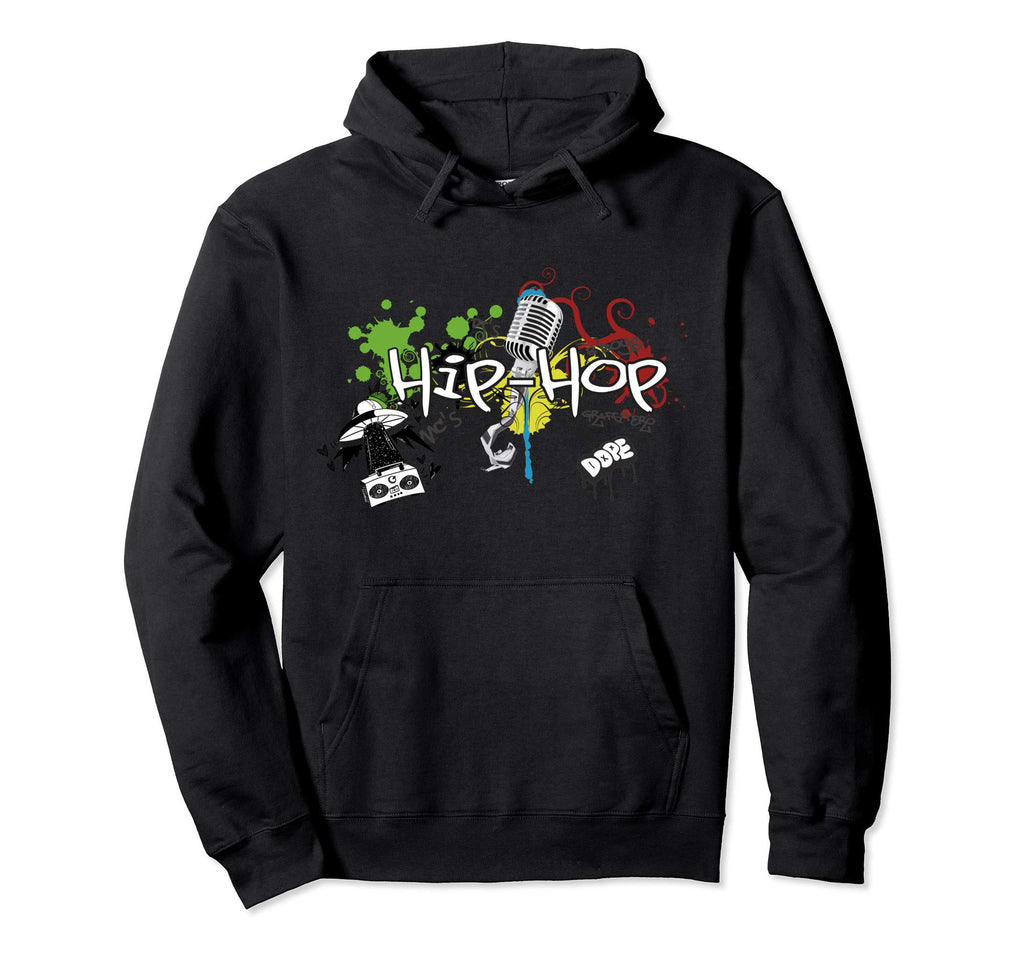 Old School Hip Hop Urban Wear Dope Hoodie - Casual Everyday Wear Men Women - T-Shirt, Sweatshirt, Hoodie