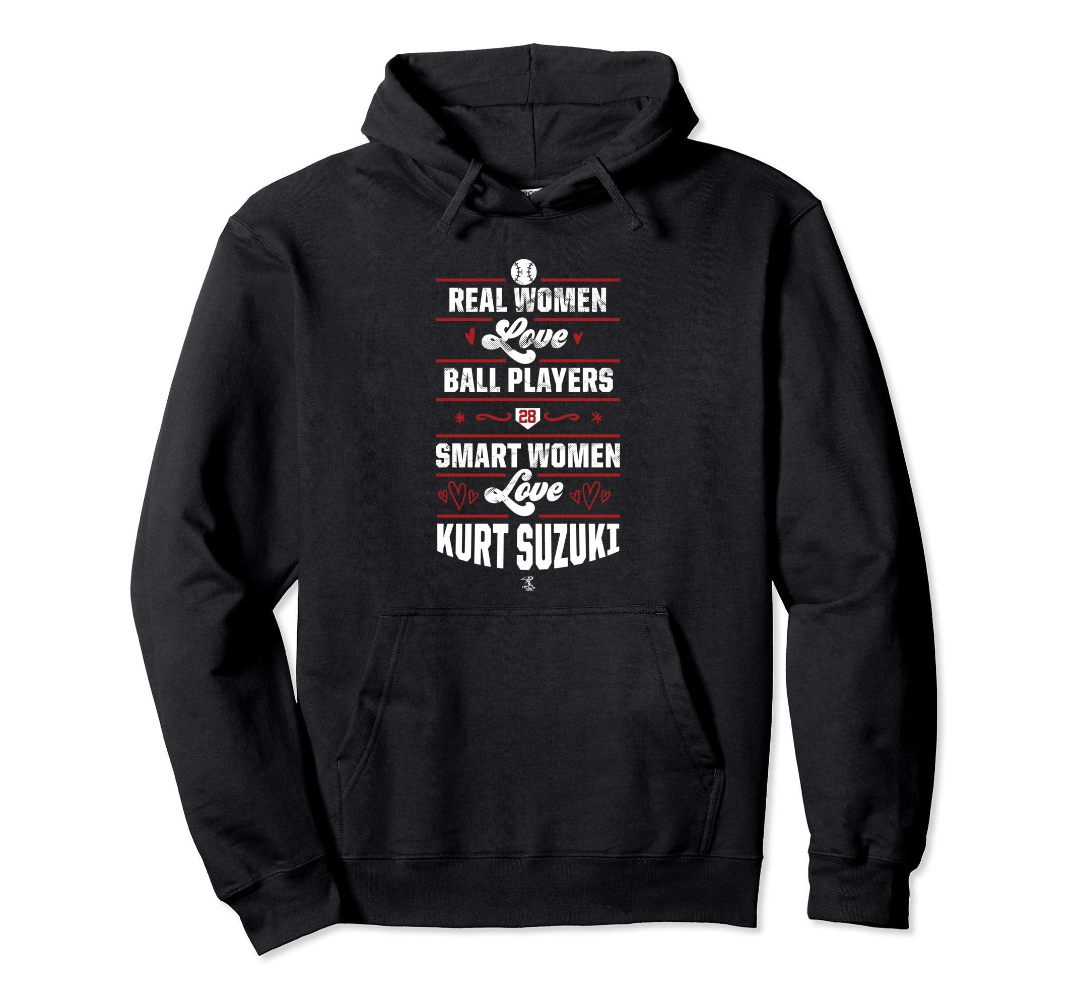 Kurt Suzuki Real Smart Hoodie - Custom Art Print Unisex - T-Shirt, Sweatshirt, Hoodie