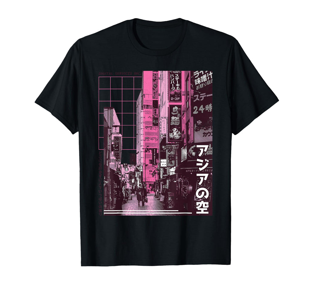 Tokyo Japanese 90S Streetwear Aesthetic T-Shirt - Streetwear Style Unisex - T-Shirt, Sweatshirt, Hoodie