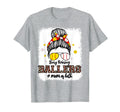 Mom Both Baseball Softball Busy Raising T-Shirt - Custom Art Print Unisex - T-Shirt, Sweatshirt, Hoodie
