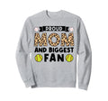 Proud Mom And Biggest Fan Sweatshirt - Minimalist Print for Adults - T-Shirt, Sweatshirt, Hoodie