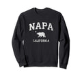 Napa California Ca Distressed Sweatshirt - Minimalist Print Men Women - T-Shirt, Sweatshirt, Hoodie