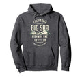 California Coastline Big Sur Distressed Hoodie - Novelty Apparel Men Women - T-Shirt, Sweatshirt, Hoodie