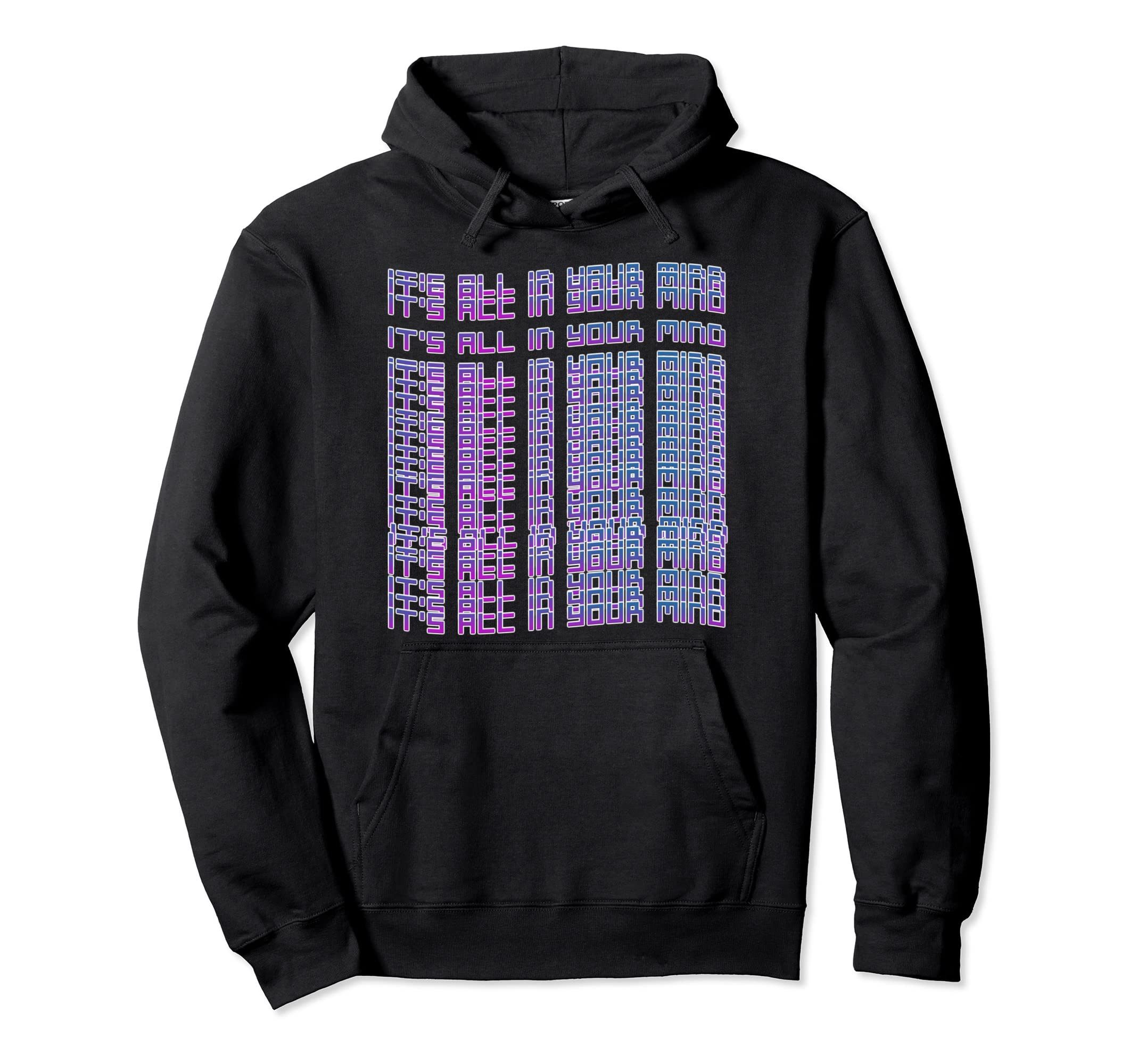 Its All Your Mind Vaporwave Hoodie - Aesthetic Graphic Men Women - T-Shirt, Sweatshirt, Hoodie