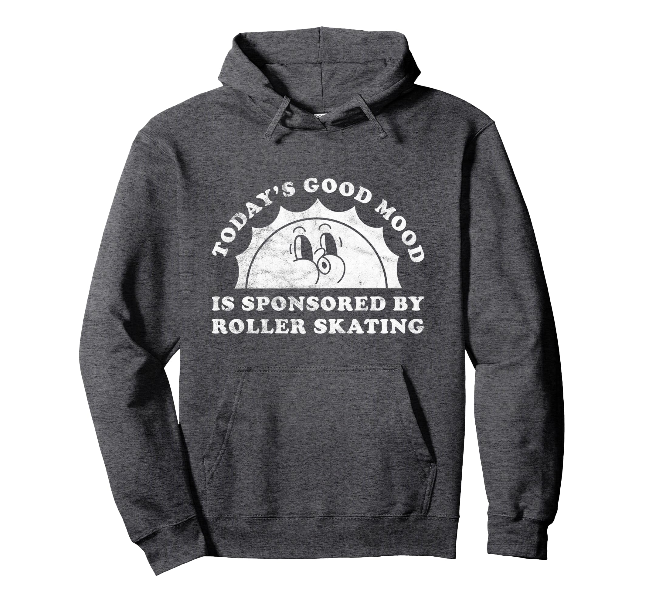 Funny Roller Skating Or Roller Skates Hoodie - Minimalist Print for Adults - T-Shirt, Sweatshirt, Hoodie