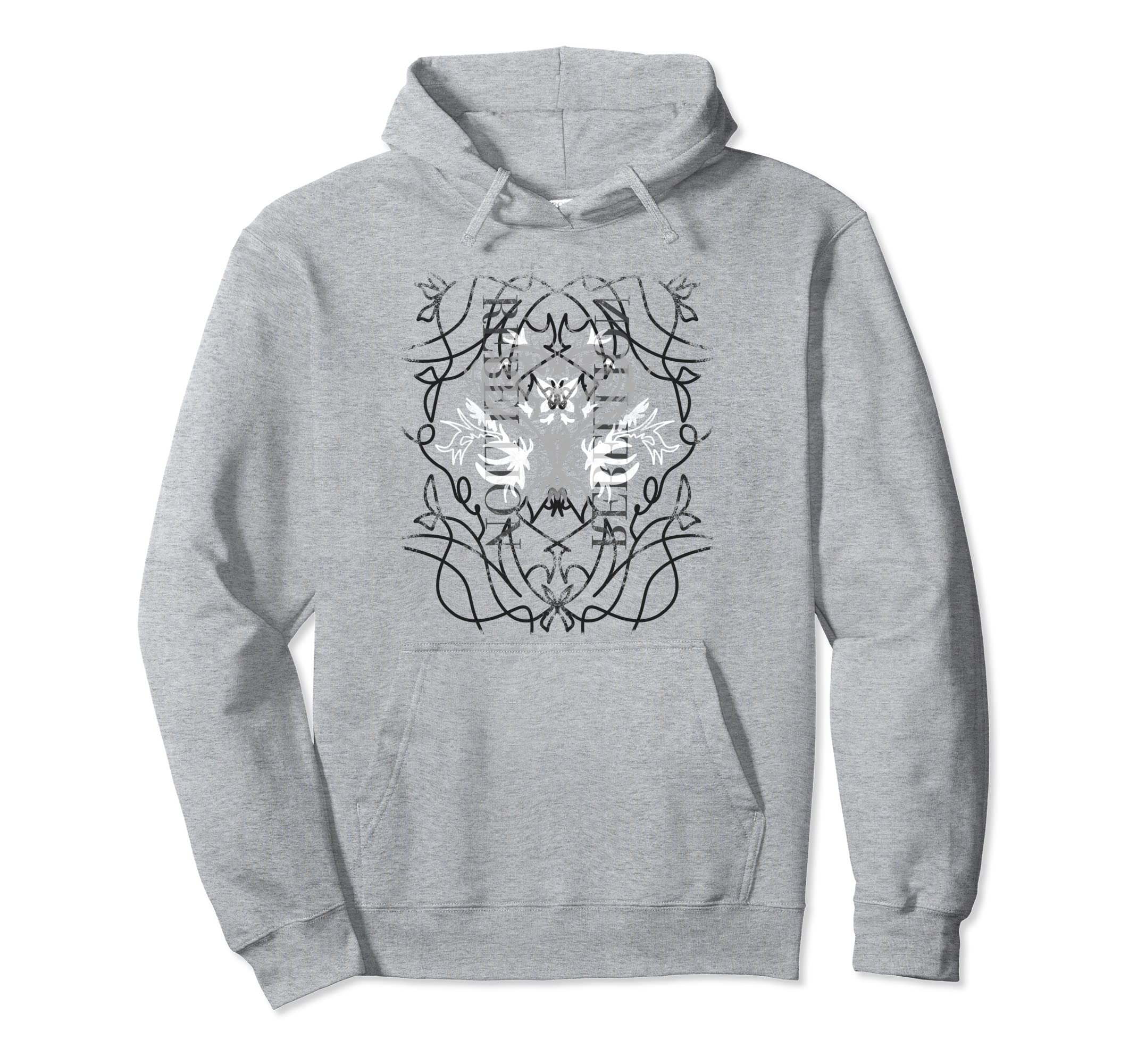 Trashcore Trashy Y2K Aesthetic Mcbling Hoodie - Unique Graphic Unisex - T-Shirt, Sweatshirt, Hoodie