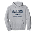 Charleston South Carolina Sc Athletic Hoodie - Minimalist Print for Adults - T-Shirt, Sweatshirt, Hoodie